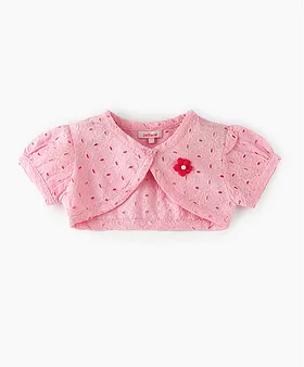 Party wear shrugs 2025 for baby girl