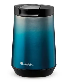 Aladdin Fresco Thermavac Stainless Steel Water Bottle - 0.6L Deep Navy