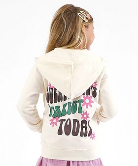 OFF-WHITE KIDS hoodie Pink for girls