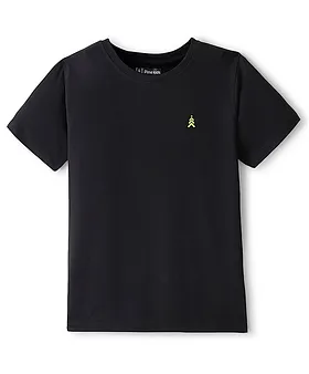 Black t shirt on sale for boys