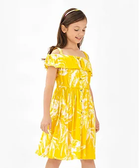 Online 2024 yellow dress