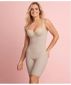 Women's Leonisa 018483 Undetectable Step-In Mid-Thigh Body Shaper