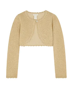 Gold on sale cardigan girl