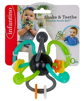 infantino elephant teether