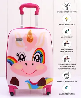Rolling Backpack for Girls Rolling Backpacks with Wheels for Elementary  Girls Trip Luggage, 07 Plush Unicorn, Medium price in UAE,  UAE