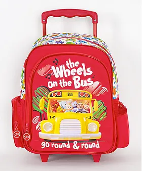 Cocomelon - The Wheels On The Bus Lunch Box - Red