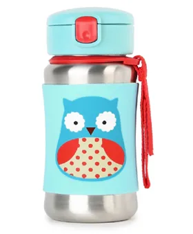 Skip Hop Llama Water Bottle With Straw Cap