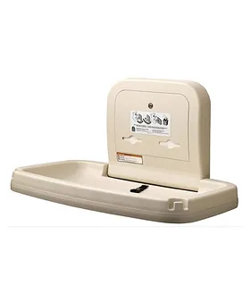 baby diaper changing station wall