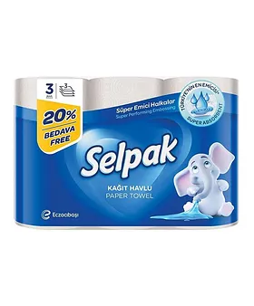 SELPAK Toilet Roll 3ply (24 Rolls/Pack)