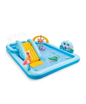 Aqua Leisure - Stack & Play Splash Play Mat | Inflatable Play Pool for Babies & Infants