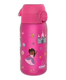 Ion8 Leak Proof Kids' Water Bottle, BPA Free, Rose Quartz, 350ml