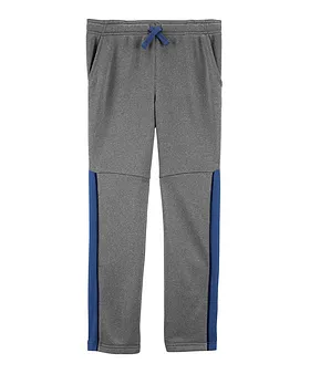 Grey track pants kids sale