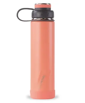 Eco Vessel Scout Kids Stainless Steel Water Bottle with Flip Straw