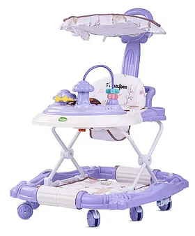 Purple store baby walker