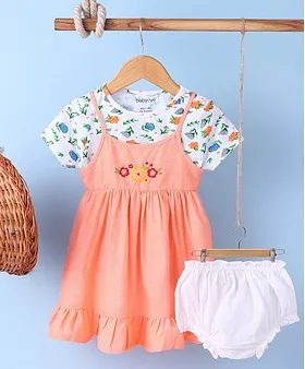 Firstcry cotton outlet frocks