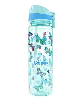 Butterflies Flip-Top Water Bottle