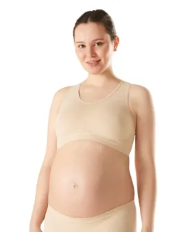 Mums & Bumps - Blanqi - Soft Adjustable Maternity & Postpartum Bra -  Heather Grey