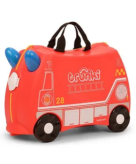 Trunki: The Original Ride-On Suitcase New, Tipu (Orange)