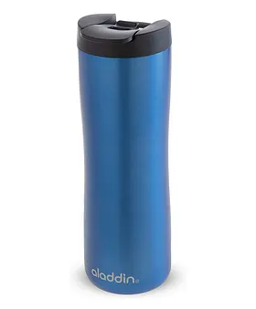 Aladdin Fresco Thermavac Stainless Steel Water Bottle - 0.6L Deep Navy