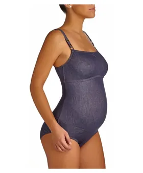 Mykonos Lurex One Piece Maternity Swimsuit