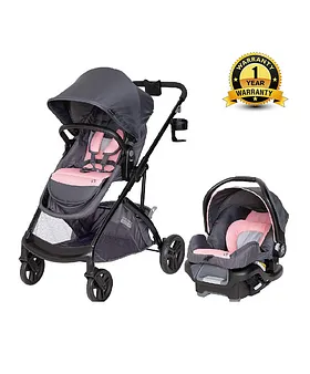 Car seat cheap stroller pink