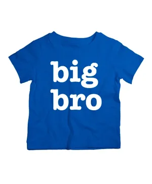 Twinkle Hands Big Bro T-Shirt - Blue