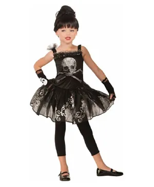 Forum Skull Ballerina Costume - Black