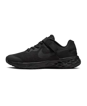 Nike Revolution 6 FlyEase GS Shoes - Black