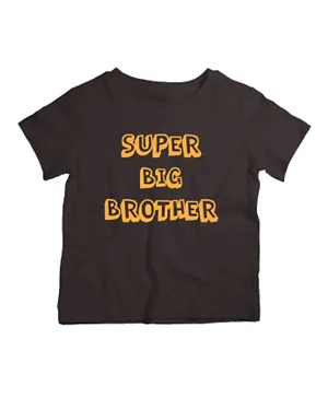 Twinkle Hands Super Big Brother T-Shirt - Black