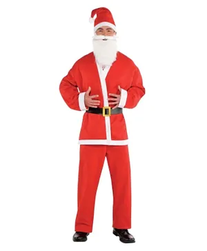Party Centre Santa Crawl Suit Costume - Red