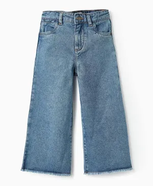 Zippy Wide Leg Jeans  - Blue