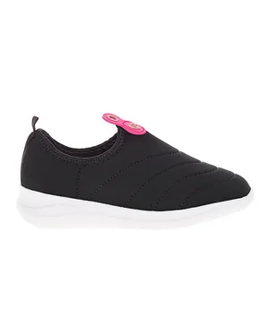 Molekinha Sports Slip on Shoes - Black