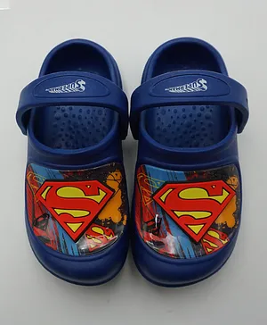 R&B Kids Superman Clogs - Blue