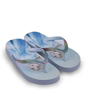 Frozen 2 Elsa Flip Flops - Blue