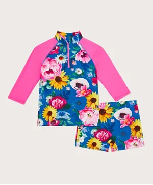 Monsoon Children Floral Bloom Two Piece Swimsuit - Multicolor