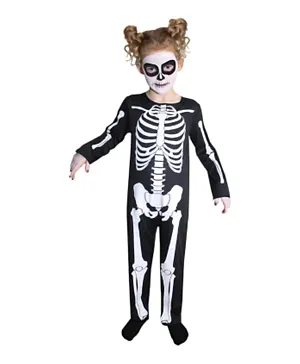 Mad Costumes Skeleton Halloween Costume - Black