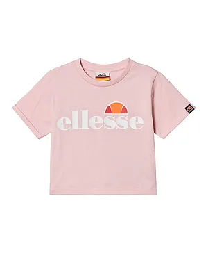 Ellesse Crop T-Shirt - Light Pink