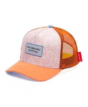 Hello Hossy Embroidered & Printed Cap - Multicolor