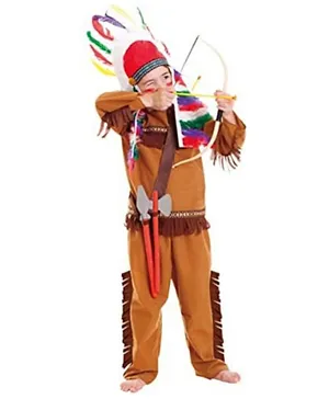 Party Centre Native American Role Play Set - Brown