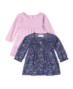 The Children's Place Floral Frock - Lilac