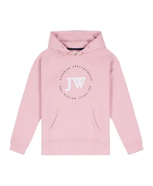 Jack Wills Oversized Peached Hoodie - Pink