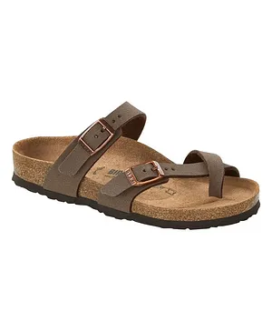Birkenstock Mayari Kids Birkibuc Sandals - Mocca