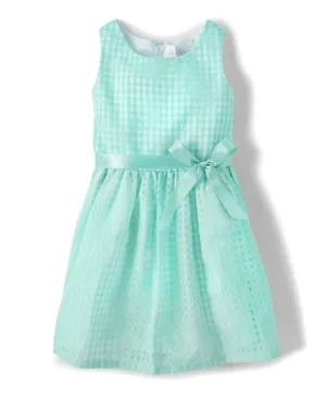 The Children's Place Checked Dress - Blue