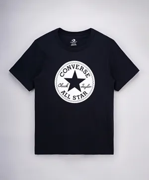 Converse Centre Front Chuck Patch Tee - Black