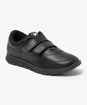 Molekinho Velcro Closure School Shoes - Black