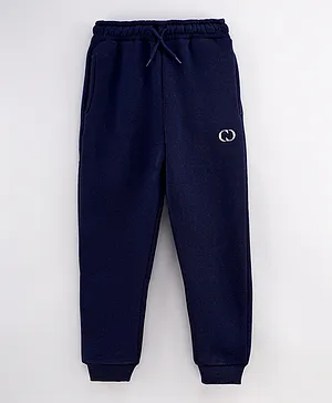 Criminal Damage Eco Drawstring Joggers - Navy