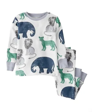 Carter's 2-Piece Safari Pajamas Set - Grey