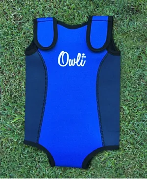 Owli Swim Warm Baby Wet Suit - Blue