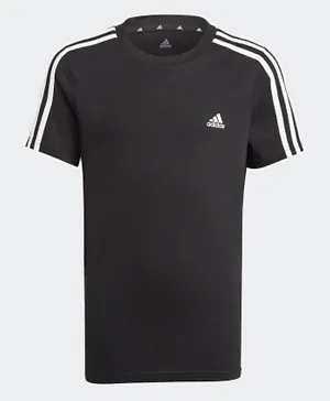 adidas Essentials 3-Stripes T-Shirt - Black