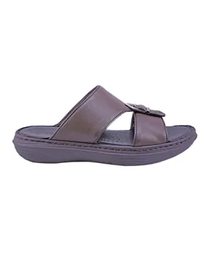 Barjeel Uno Arabic Sandals - Grey